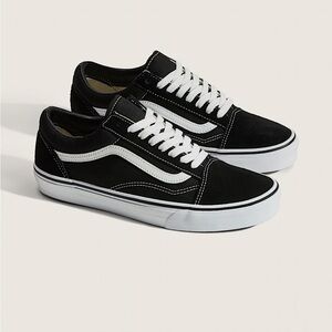Vans Ultra Cush Old Skool Shoe Black White Sneakers Size 10